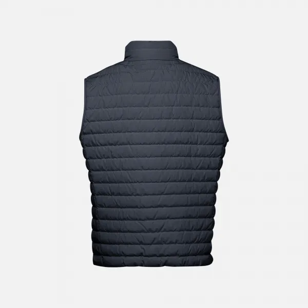 Dark Blue Men's Quilted Jacket Geox Warrens - Mens