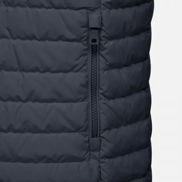 Dark Blue Men's Quilted Jacket Geox Warrens - Mens
