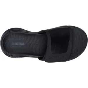 Skechers GO WALK FLEX - SANDBAR Pánske šľapky, čierna, veľkosť