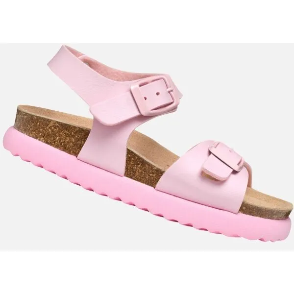Geox J SANDAL BUBBLEBOW A Detské sandále, ružová, veľkosť