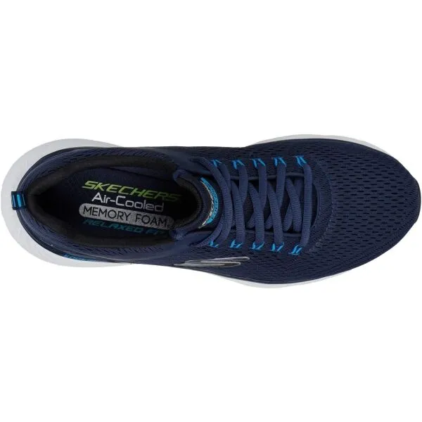 Skechers EDGERIDE - CONTENTION Pánska vychádzková obuv, tmavo modrá, veľkosť