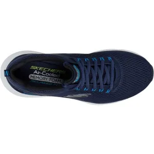 Skechers EDGERIDE - CONTENTION Pánska vychádzková obuv, tmavo modrá, veľkosť