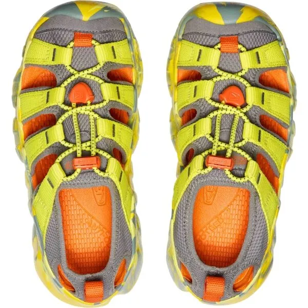 Keen HYPERPORT H2 YOUTH Detské sandále, žltá, veľkosť 32/33