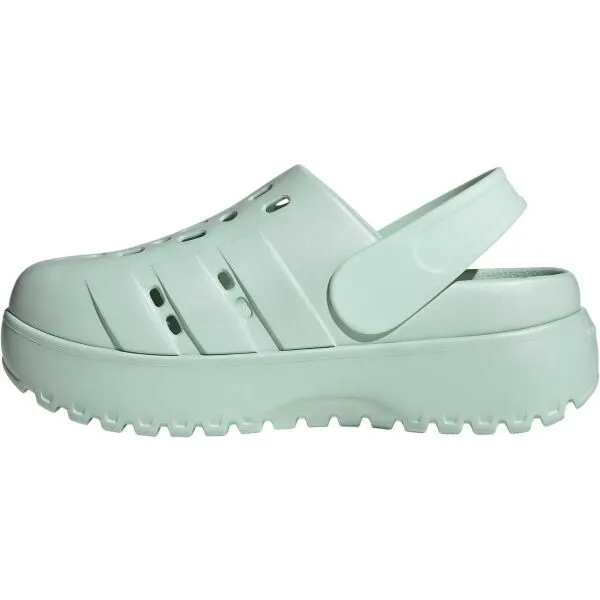 adidas ADILETTE CLOG PLATFORM Dámske šľapky, svetlomodrá, veľkosť 38
