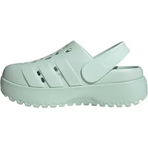 adidas ADILETTE CLOG PLATFORM Dámske šľapky, svetlomodrá, veľkosť 38