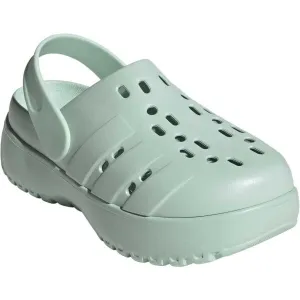 adidas ADILETTE CLOG PLATFORM Dámske šľapky, svetlomodrá, veľkosť 38