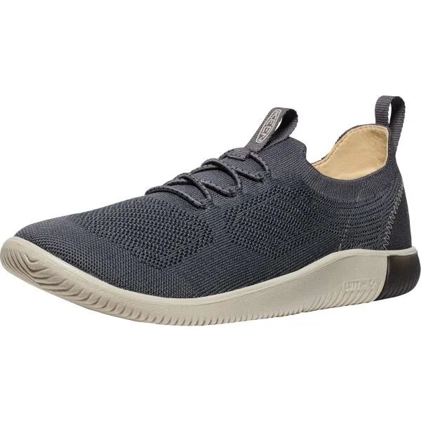 Keen KNX KNIT LACE MEN Pánske vychádzkové topánky, tmavo sivá, veľkosť 42.5