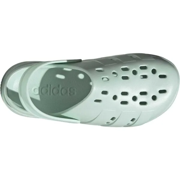 adidas ADILETTE CLOG PLATFORM Dámske šľapky, svetlomodrá, veľkosť 38