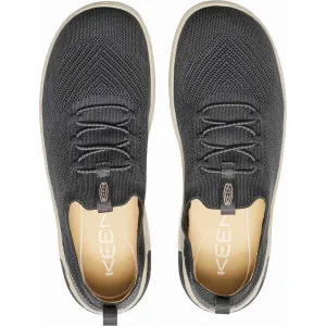 Keen KNX KNIT LACE MEN Pánske vychádzkové topánky, tmavo sivá, veľkosť 42.5