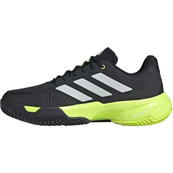 adidas COURTJAM CONTROL 3 M CLY Pánska tenisová obuv, čierna, veľkosť 42