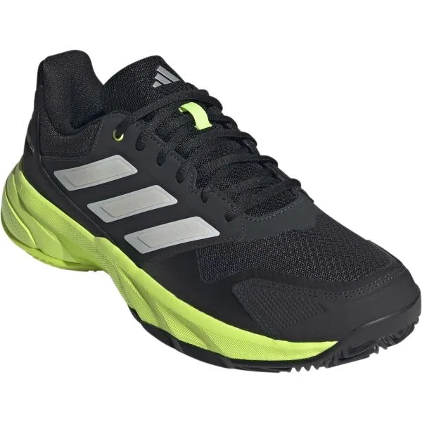 adidas COURTJAM CONTROL 3 M CLY Pánska tenisová obuv, čierna, veľkosť 42