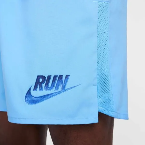 Nike RUN ENERGY CHALLENGER Pánske bežecké šortky, svetlomodrá, veľkosť
