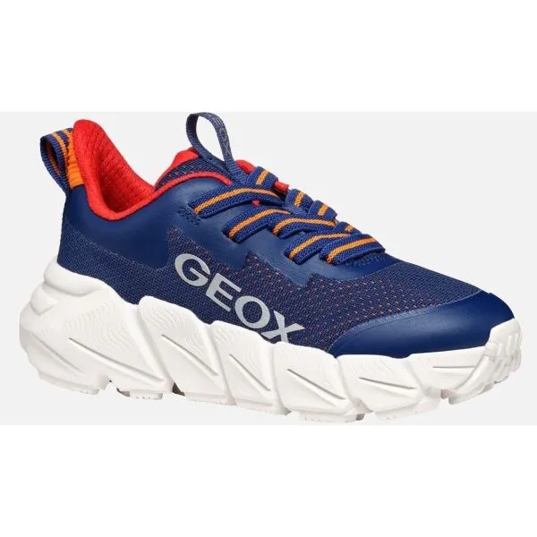 Dark Blue Boys' Geox Flexyper Fast Sneakers - Boys