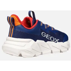 Dark Blue Boys' Geox Flexyper Fast Sneakers - Boys