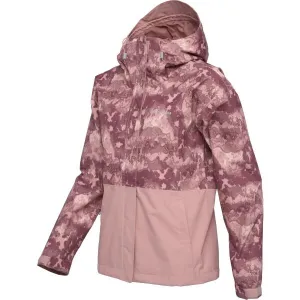 Columbia HIKEBOUND PRINTED JACKET W Dámska outdoorová bunda, ružová, veľkosť