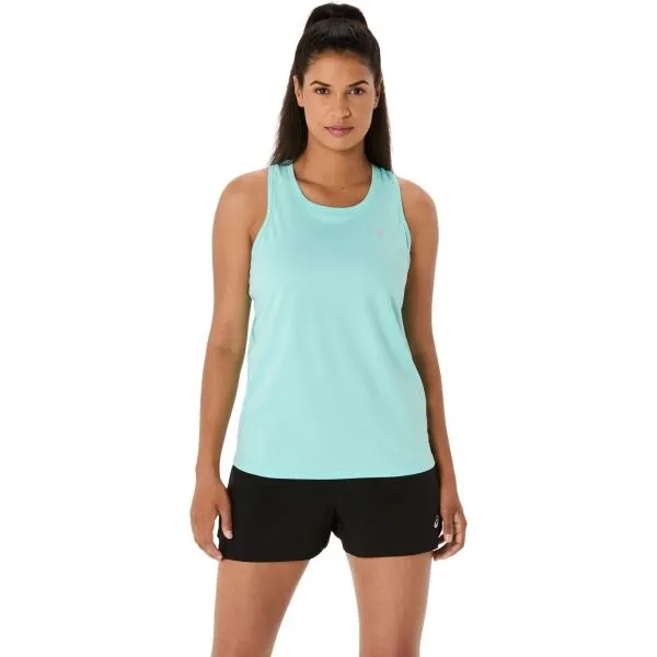 ASICS CORE TANK Dámske bežecké tielko, tyrkysová, veľkosť
