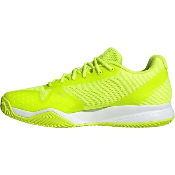 adidas COURTFLASH SPEED 2 Pánska tenisová obuv, svetlo zelená, veľkosť 46