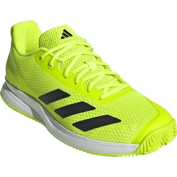 adidas COURTFLASH SPEED 2 Pánska tenisová obuv, svetlo zelená, veľkosť 46