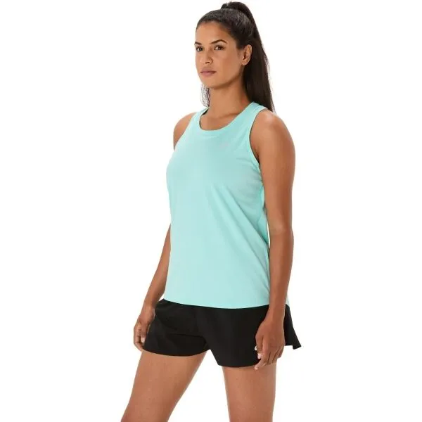 ASICS CORE TANK Dámske bežecké tielko, tyrkysová, veľkosť
