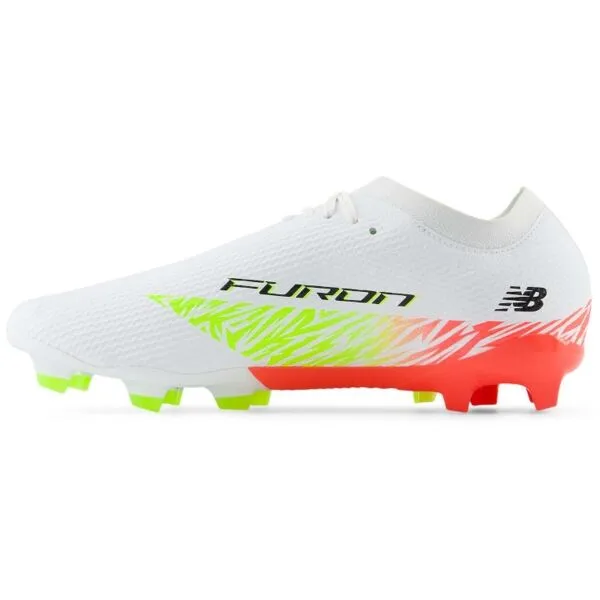 New Balance FURON DISPATCH FG V8 Pánske kopačky, biela, veľkosť 42