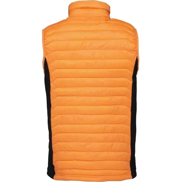 Columbia POWDER PASS HYBRID VEST Pánska vesta, oranžová, veľkosť