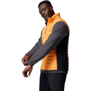 Columbia POWDER PASS HYBRID VEST Pánska vesta, oranžová, veľkosť
