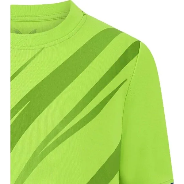 CASTORE TOP SS JERSEY JR Chlapčenský futbalový dres, svetlo zelená, veľkosť