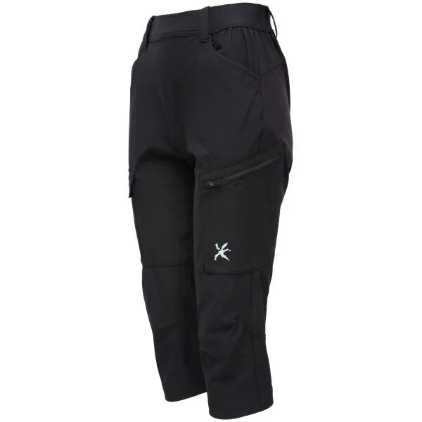 Klimatex VOOS Dámske 3/4 outdoorové nohavice, čierna, veľkosť