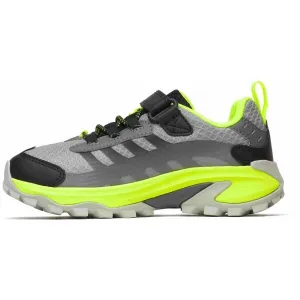 Merrell MOAB SPEED 2 LOW A/C WTRPF Detská turistická obuv, sivá, veľkosť 32