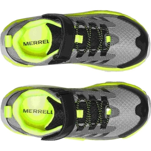 Merrell MOAB SPEED 2 LOW A/C WTRPF Detská turistická obuv, sivá, veľkosť 32
