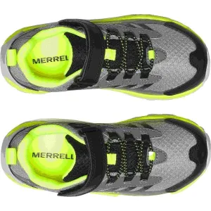 Merrell MOAB SPEED 2 LOW A/C WTRPF Detská turistická obuv, sivá, veľkosť 32