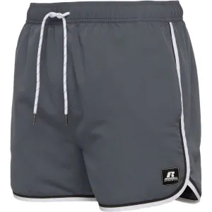 Russell Athletic SHORTS Pánske šortky, tmavo sivá, veľkosť