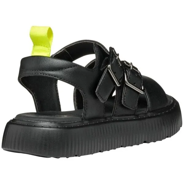 Geox J SANDAL KODETTE G Dievčenské sandále, čierna, veľkosť