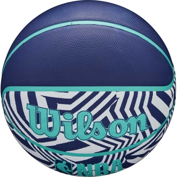 Wilson NBA DRV PLUS Basketbalová lopta, modrá, veľkosť