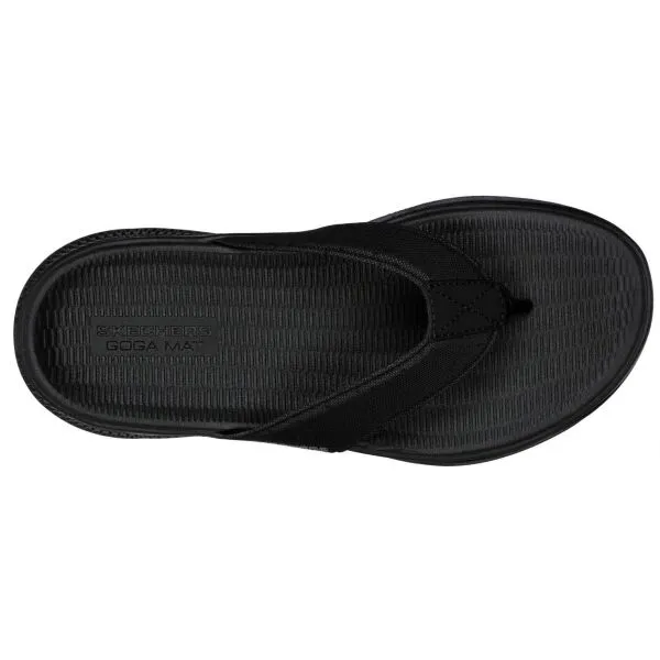 Skechers GO CONSISTENT - PENTHOUSE Pánske žabky, čierna, veľkosť