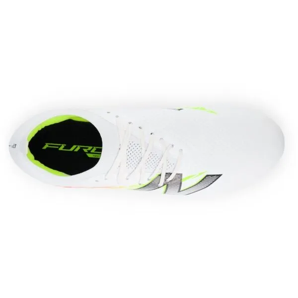 New Balance FURON DESTROY FG V8 Pánske kopačky, biela, veľkosť 43