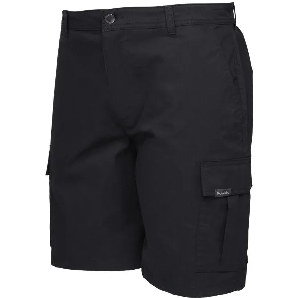 Columbia RAPID RIVERS CARGO SHORT Pánske krátke nohavice, čierna, veľkosť