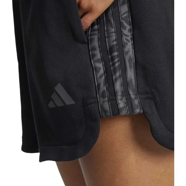 adidas ESSENTIALS 3-STRIPES Dámske kraťasy, čierna, veľkosť