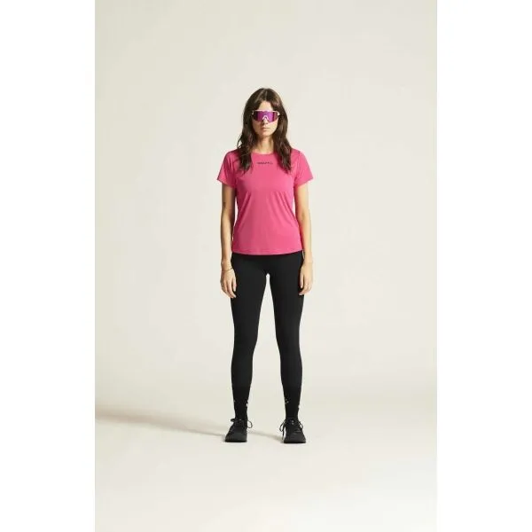 Craft CORE ESSENCE SS TEE 2 W Dámske športové tričko, ružová, veľkosť