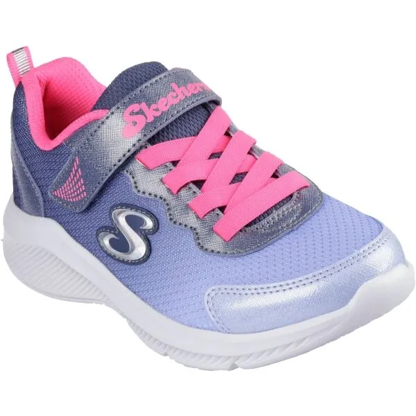 Skechers SOLE SWIFTERS - CUTIE WALK Dievčenské topánky, fialová, veľkosť
