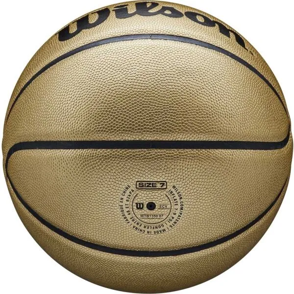 Wilson GOLDEN EDITION Basketbalová lopta, zlatá, veľkosť