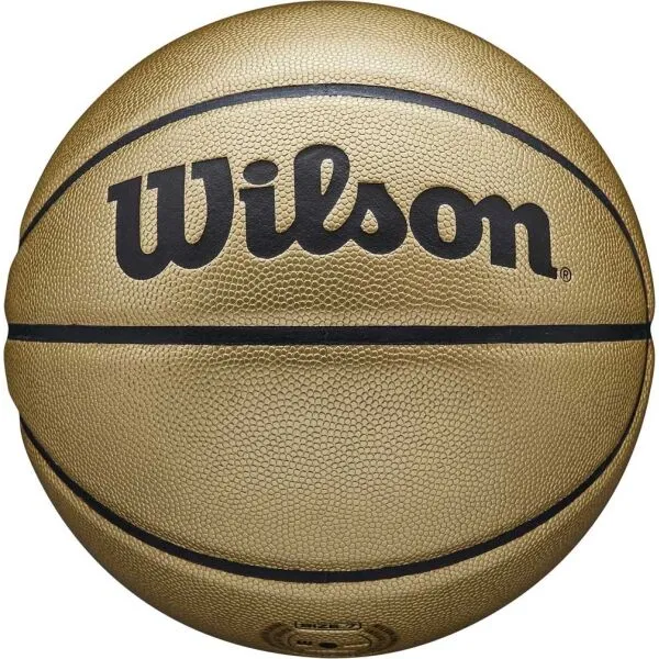 Wilson GOLDEN EDITION Basketbalová lopta, zlatá, veľkosť