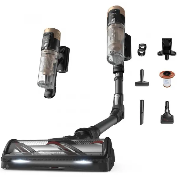 Tyčový vysávač Rowenta X-Force Flex 14.80 RH9B74WO Zlatý/Čierny