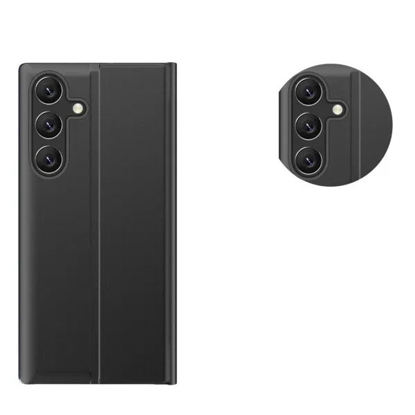 MG Sleep Case knižkové puzdro na Samsung Galaxy S25 Ultra, modré