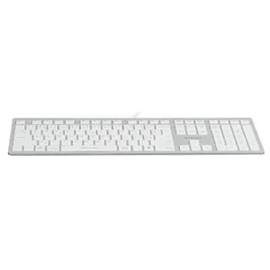 A4Tech FX50, Klávesnice CZ, klasická, nízkoprofilová typ drátová (USB), bílá