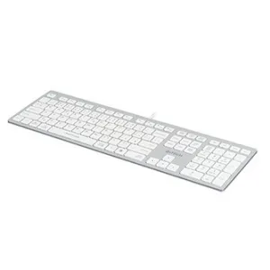 A4Tech FX50, Klávesnice CZ, klasická, nízkoprofilová typ drátová (USB), bílá