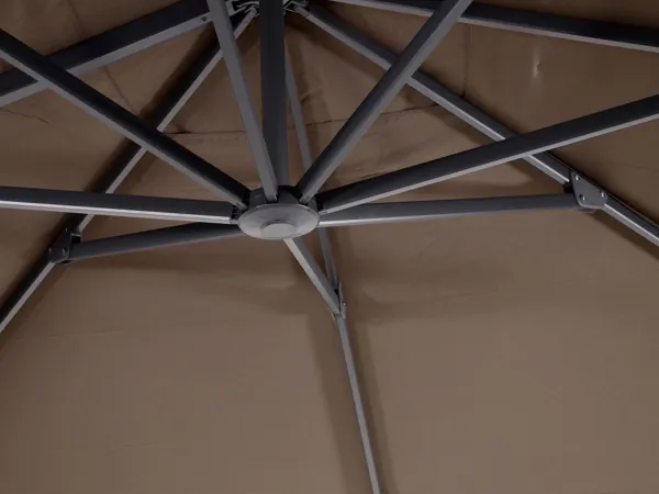 Taurus slnečník 3x4 m sivo hnedý