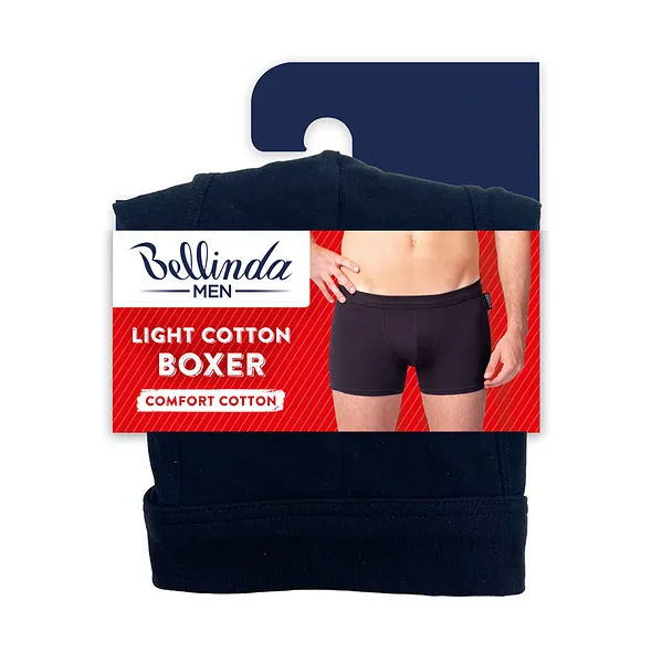 Bellinda 
LIGHT COTTON BOXER - Pánske boxerky - čierna
