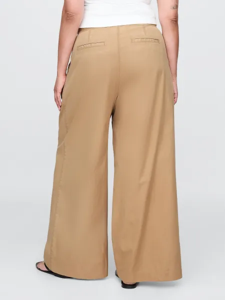 GAP Trousers High Rise Wide - Ladies