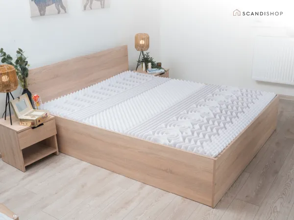 Penový matrac DELUXE 180x200 cm Ochrana matraca: BEZ chrániča matraca